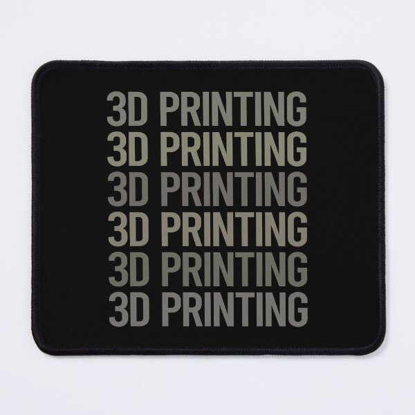 Item preview, Gray Text Art 3D Printing designed and sold by TartSpiderWeb.
