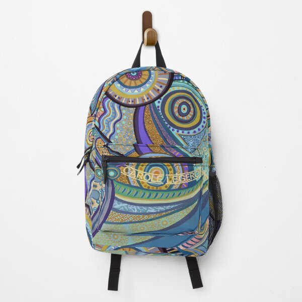Item preview,  indian mandala bohemian desigual pattern blue designed and sold by carole legeron.