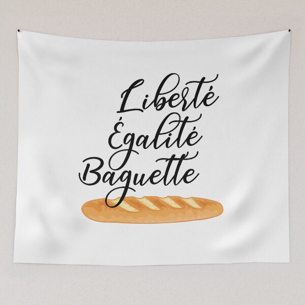 Item preview, Liberte Egalite Baguette - France Motto French designed and sold by TravelScientist.