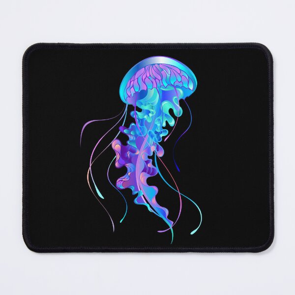 Item preview, Blue Jellyfish Watercolor designed and sold by The Love Quill.