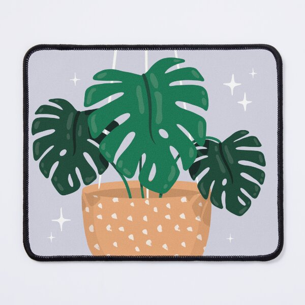 Item preview, Pastel Blue Hanging Monstera designed and sold by Sarah Eichert.