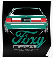 Foxy Body Mustang Poster