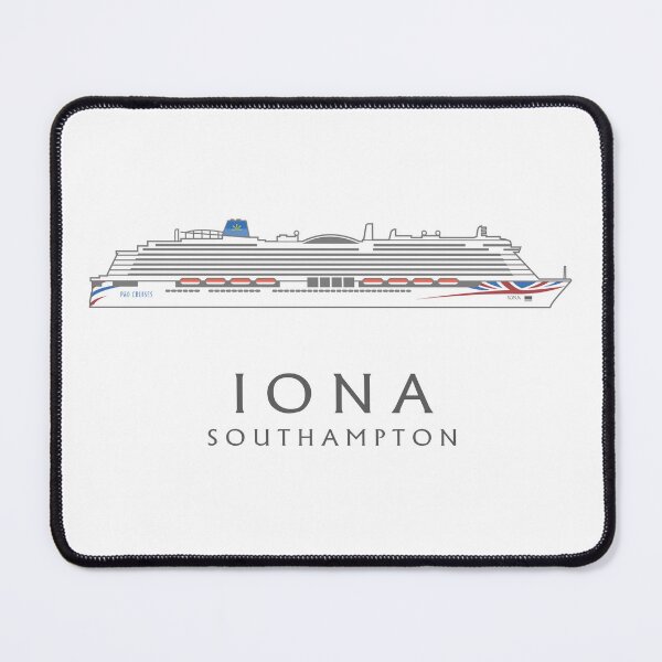 Item preview, Cruise ship Iona stylish graphic design designed and sold by Reign-Man.