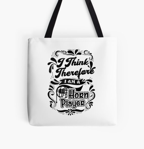 Item preview, Waldhorn - Ich denke, deshalb bin ich ein Hornist designed and sold by UnknownArtistt.