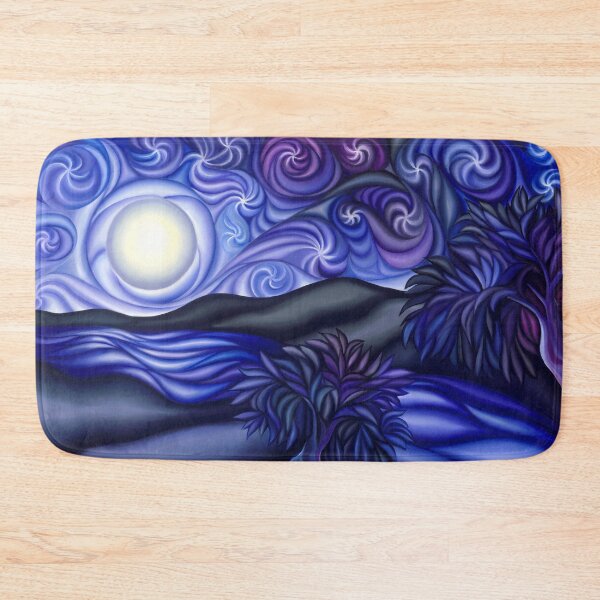 Item preview, Moon River Nature Scene designed and sold by thaddeus-art.