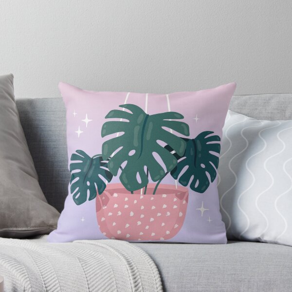 Item preview, Danish Pastel Hanging Monstera designed and sold by Sarah Eichert.