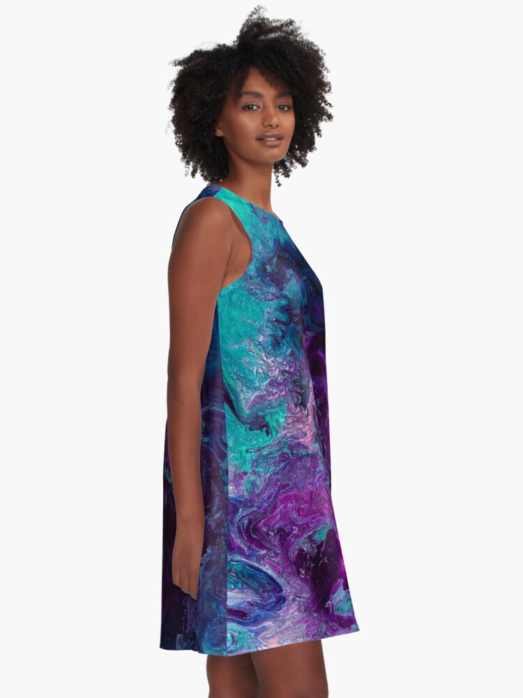 Alternate view of Nebulous A-Line Dress