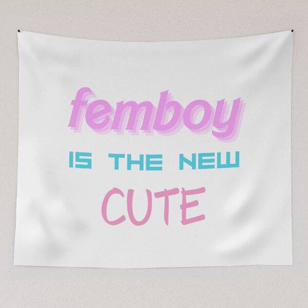 Item preview, Femboy is the new Cute designed and sold by SISSY4SISSIES.