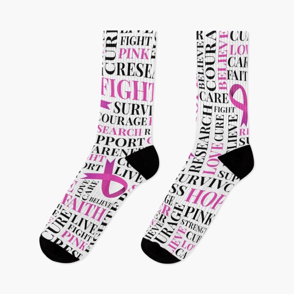 Item preview, Pink Ribbons Breast Cancer Support Word Cloud designed and sold by mrhighsky.
