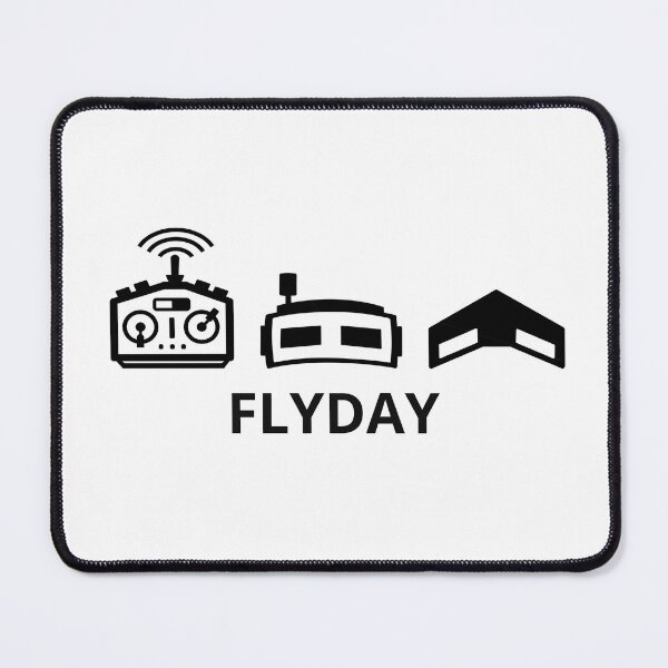 Item preview, Flyday - FPV Wing Plane Hobby Design designed and sold by KwaddStore.