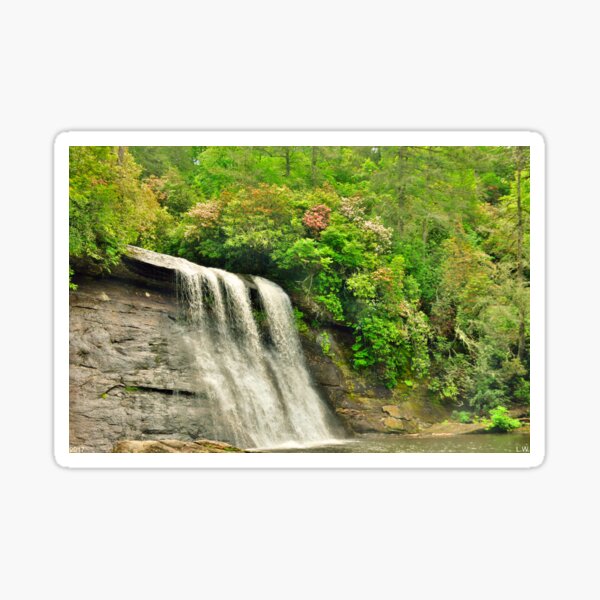 Silver Run Falls Cashiers North Carolina Sticker