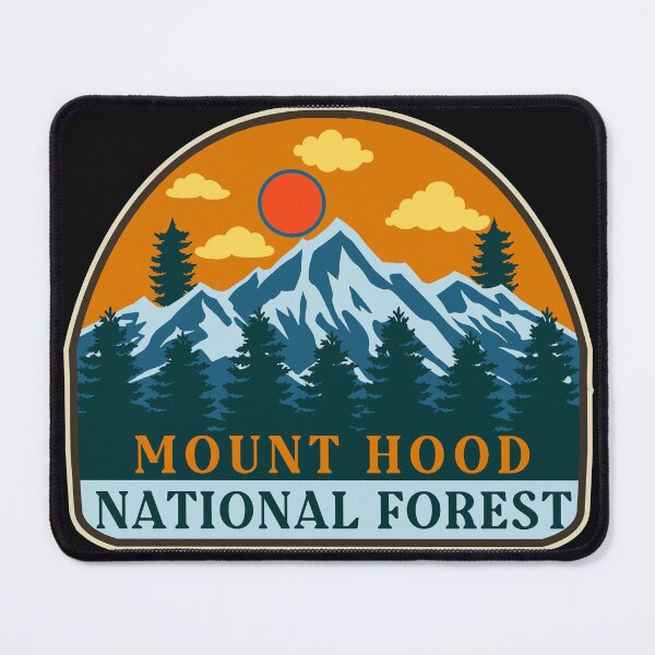 Item preview, Mount Hood national forest-Vintage designed and sold by Nature-mark.