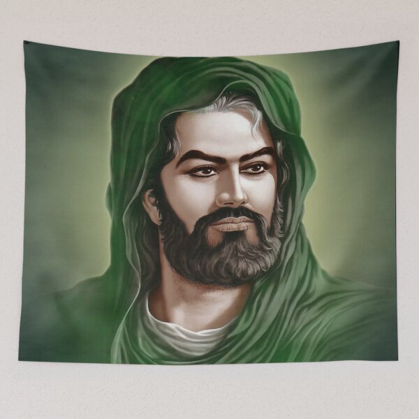 Item preview, al imam al hussein designed and sold by Alizo  Antique.