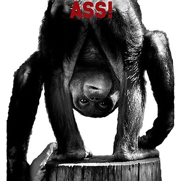 Kiss my ass monkey