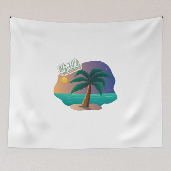 Item preview, Diseño Chill Island designed and sold by Williamdripfoe.