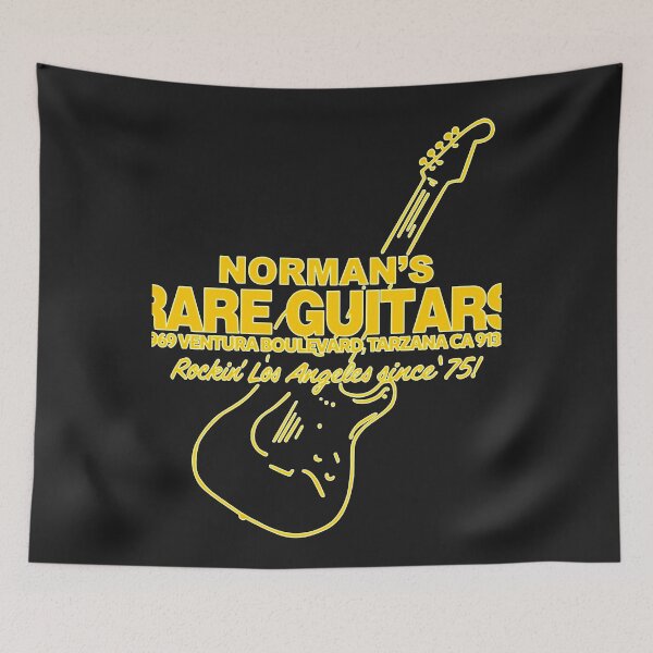 Aperçu de l'œuvre Norman S Rare Guitars Shirt 10 - Chemise unisexe Chemise pour homme Meilleur tee-shirt vintage pour femme Handmad Es créée et vendue par JASONDAVONNE.