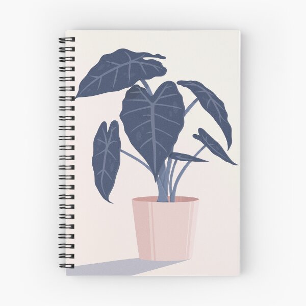 Item preview, Pastel Blue Potted Alocasia Plant designed and sold by Sarah Eichert.