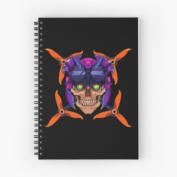 Item preview, Drone y cráneo designed and sold by KwaddStore.