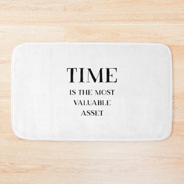 Item preview, Time is the most valuable asset (Inverted) designed and sold by inspire-gifts.