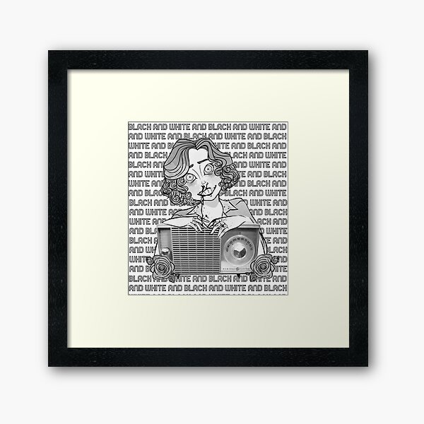 Item preview, Housewife Radio by GHOST: Black and White designed and sold by Madisyn ..