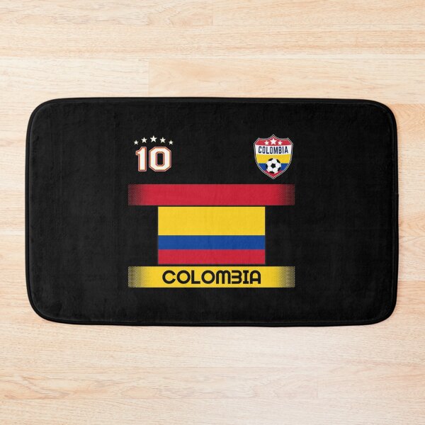 Item preview, Colombia Soccer Shirt With Flag Shield And Number 10 Essential T-Shirt designed and sold by krbqalice.