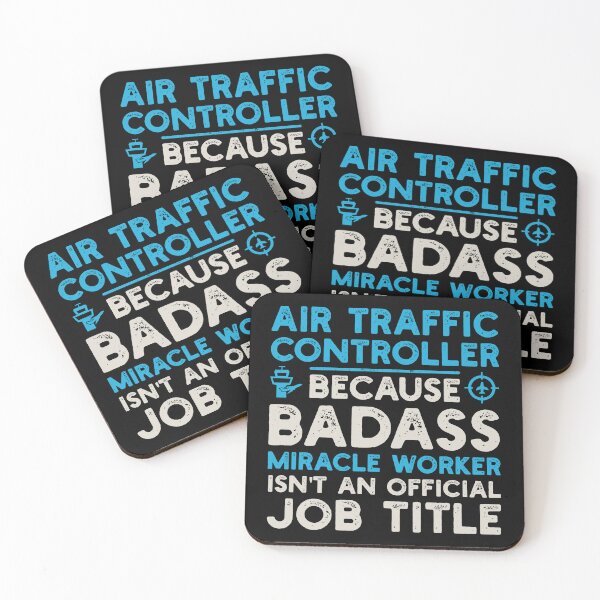 Item preview, Air Traffic Controller Because Badass Miracle Worker Isn't An Official Job Title: ATC Funny Air Traffic Control Gift designed and sold by Adexyl.