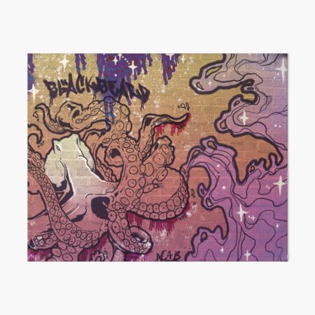 Artikel-Vorschau von Piña Coladas Blackbeard-Graffiti, designt und verkauft von faeeebaeee.