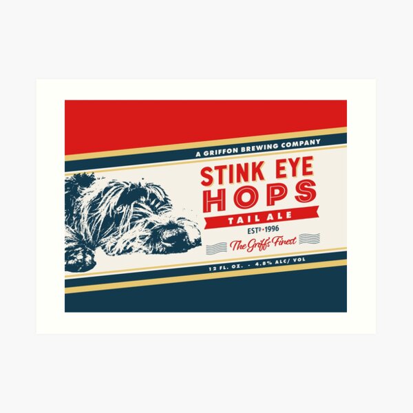 STINK EYE Art Print