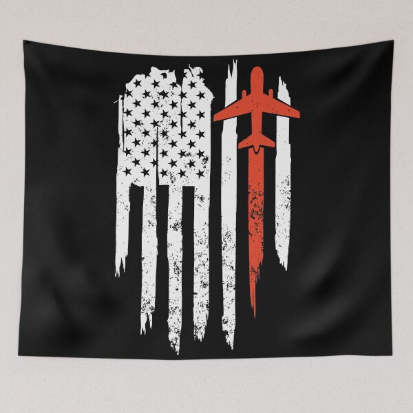 Item preview, Air Traffic Controller Distressed Vintage USA Flag: ATC Airplane Runway Funny Air Traffic Control Gift designed and sold by Adexyl.