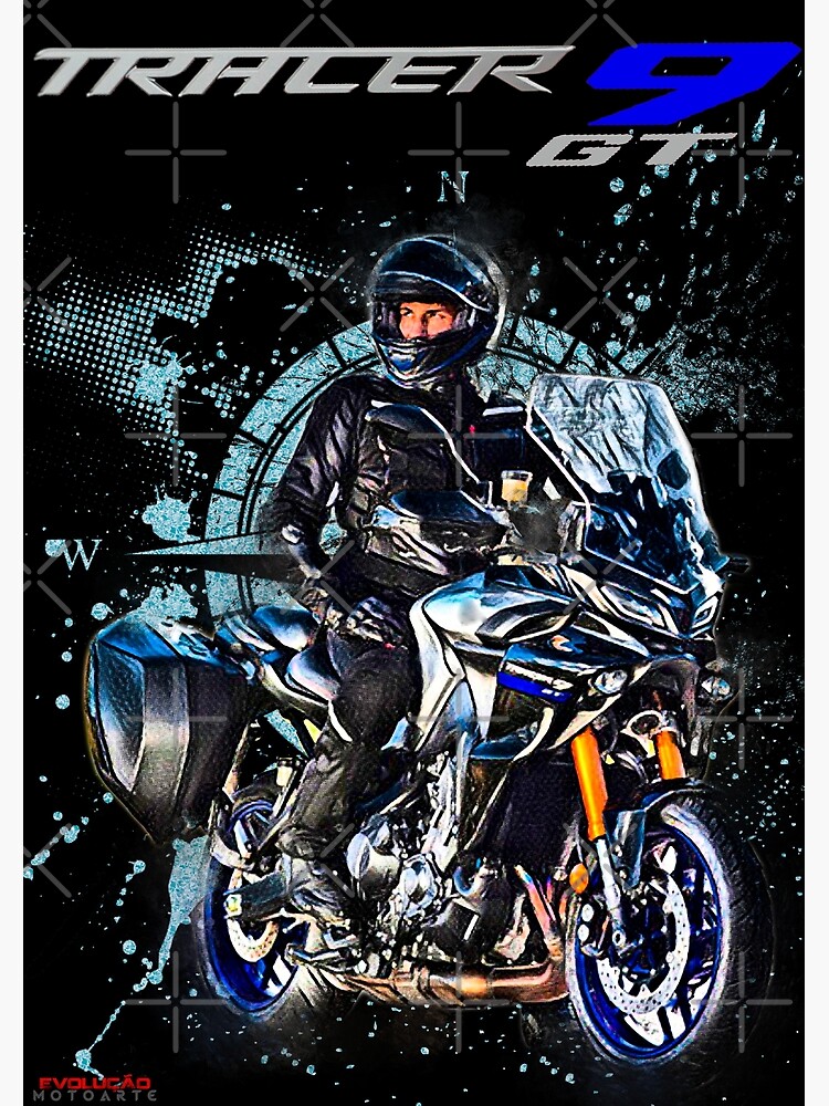 Yamaha Tracer 9 GT Poster for Sale by Evomotoarte