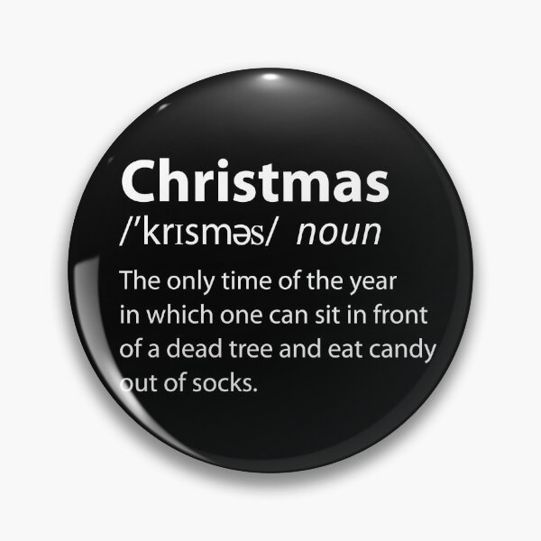 Item preview, Christmas Funny Dictionary Definition designed and sold by TravelScientist.