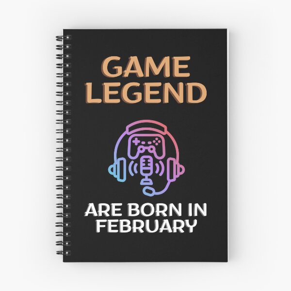Item preview, Game legend - Born in February - BW designed and sold by Nemesiscrowd.