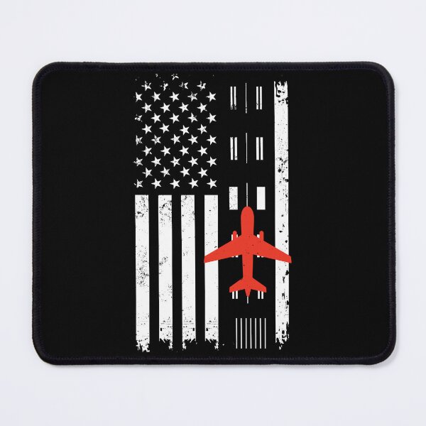 Item preview, Air Traffic Controller Distressed Vintage USA Flag: ATC Airplane Runway Air Traffic Control Gift designed and sold by Adexyl.