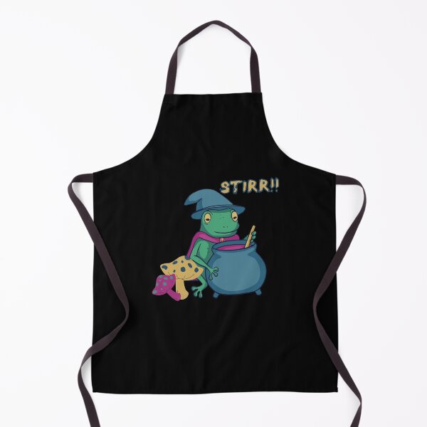 Item preview, HALLOWEEN FROG WITCH STIRRING - SCARY HALLOWEEN designed and sold by Kimirina.