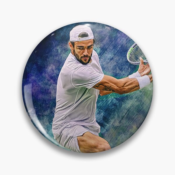 Item preview, Matteo Berrettini designed and sold by KingstonTera.
