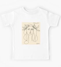 Camiseta para niños CABEZA 1946: impresión abstracta de la vendimia