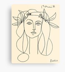 HEAD 1946 : Vintage Abstract Print Metal Print