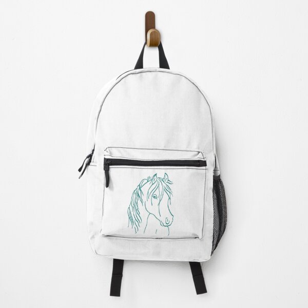 Item preview, Arab Horse Head in teal designed and sold by Brownies22.