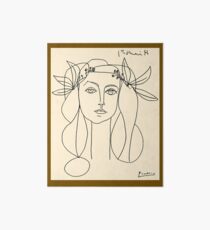 HEAD 1946 : Vintage Abstract Print Art Board Print