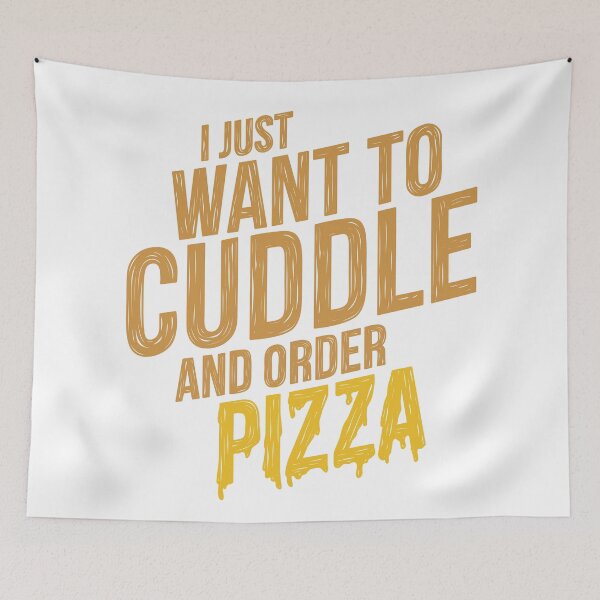 Item preview, Cuddle and order pizza 3 designed and sold by TswizzleEG.