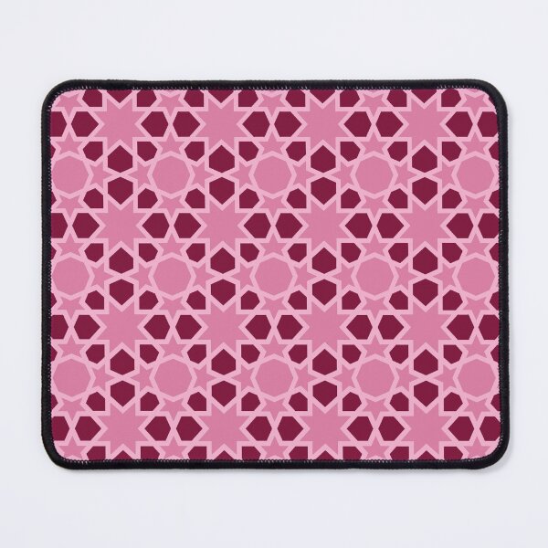 Item preview, Pink Shades Islamic Geometric Pattern designed and sold by ZamZamDesign.