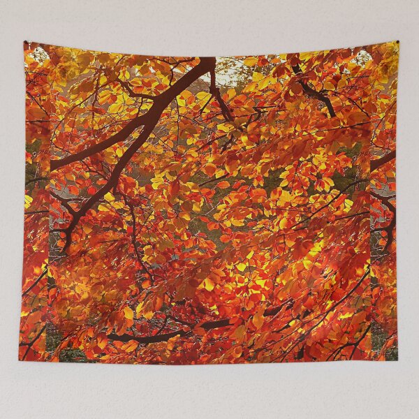 Item preview, The Magic of Autumn - Autumn leaves on the Branches designed and sold by olegarh.