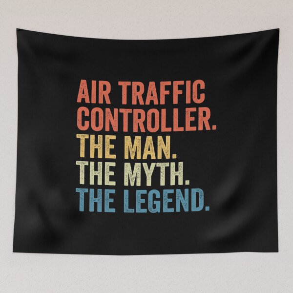 Item preview, Air Traffic Controller The Man The Myth The Legend: ATC Funny Air Traffic Control Gift designed and sold by Adexyl.