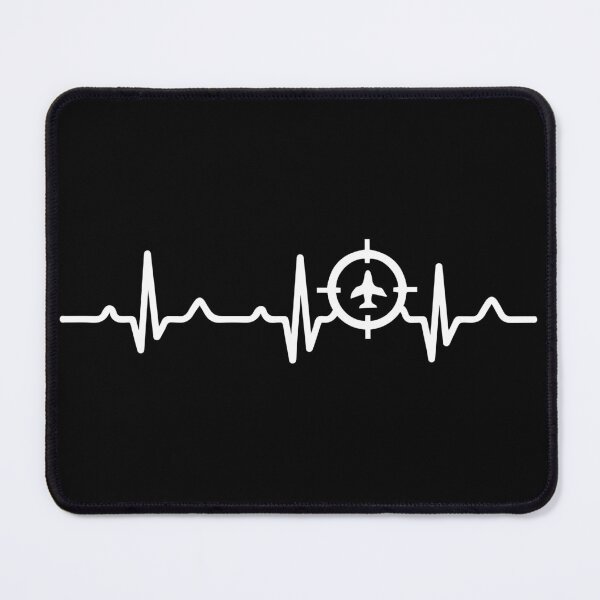 Item preview, Air Traffic Controller Heartbeat Radar EKG Heart Rate: ATC Funny Air Traffic Control Gift designed and sold by Adexyl.