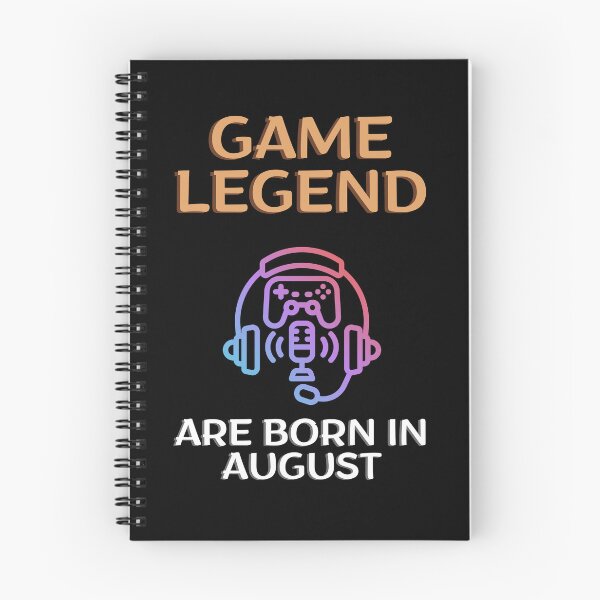 Item preview, Game legend - Born in August - BW designed and sold by Nemesiscrowd.