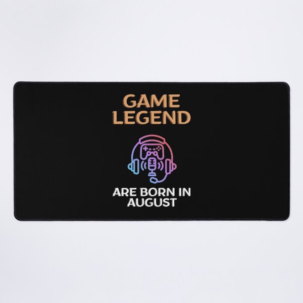 Item preview, Game legend - Born in August - BW designed and sold by Nemesiscrowd.