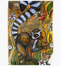 Eden (Ring-Tailed Lemur) Poster
