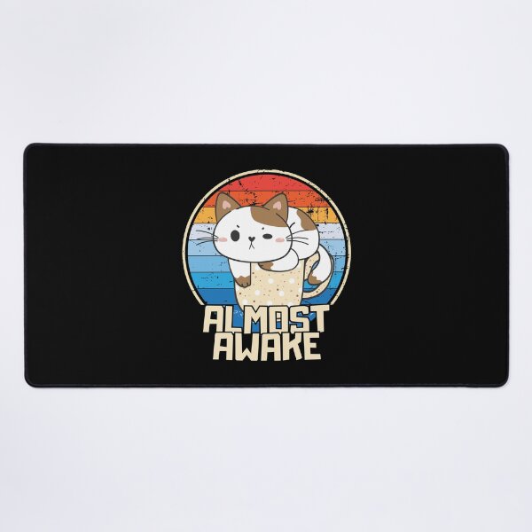 Item preview, Almost awake - cute coffee cat designed and sold by Rev-Style.