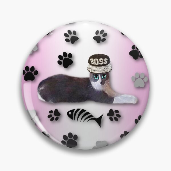 Item preview, Paws. Boss Cat designed and sold by KC Morcom.