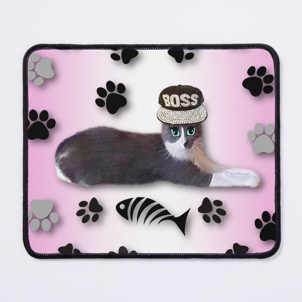 Item preview, Paws. Boss Cat designed and sold by KC Morcom.